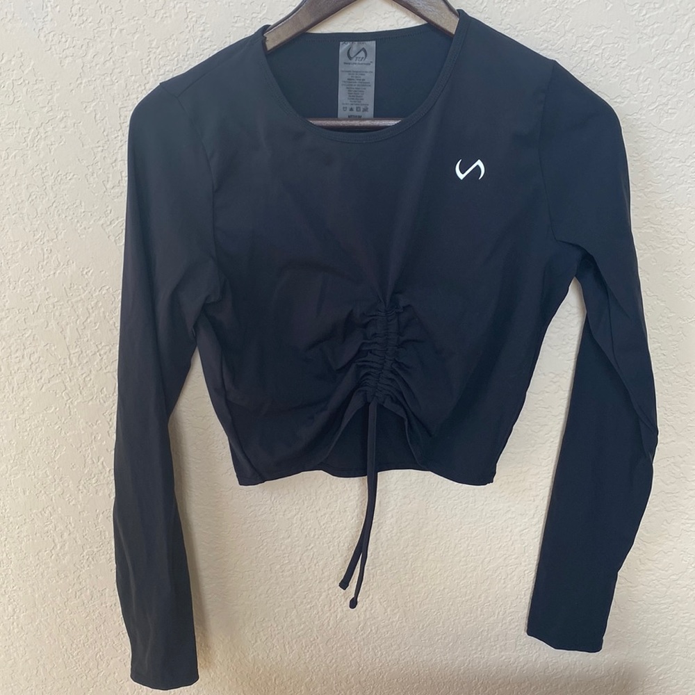 TLF Crop Top Medium Black